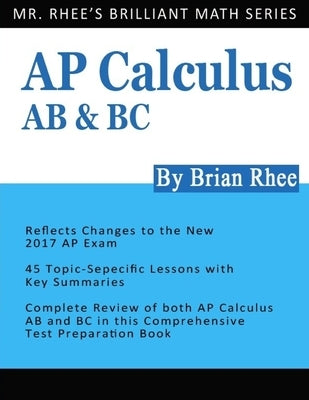 AP Calculus AB & BC: AP Calculus Exam Review Book Paperback Createspace Independent Publishing Platform