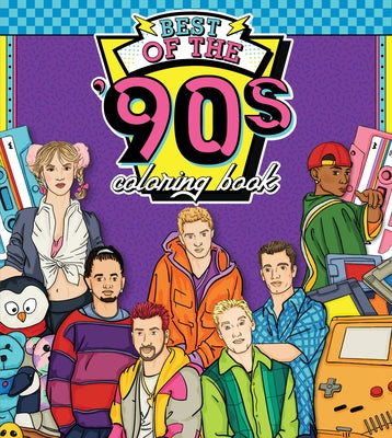 Best of the '90s Coloring Book: Color Your Way Through 1990s Art & Pop Culture by Walter Foster Creative Team