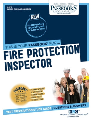 Fire Protection Inspector (C-3717): Passbooks Study Guide by Corporation, National Learning