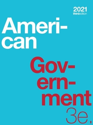 American Government 3e (hardcover, full color) by Krutz, Glen