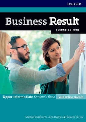 Oxford University Press Business Result Upper Intermediate Students Book and Online Practice Pack paperback, showing the cover.