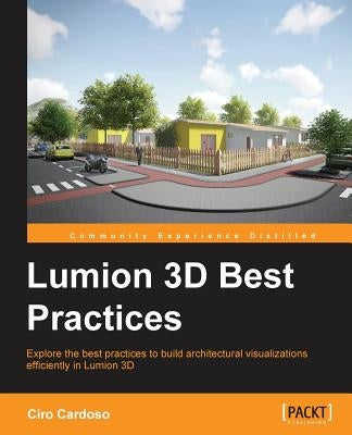 Paperback of Lumion3D Best Practices book by Packt Publishing, featuring the book cover with title and design on a plain background.