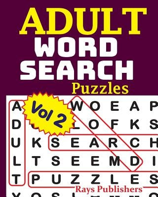 Adult Word Search Puzzles Vol 2 Paperback Createspace Independent Publishing Platform