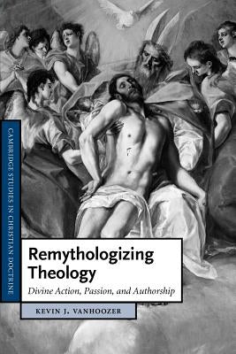 Paperback of Remythologizing Theology by Cambridge University Press, featuring a cover with abstract religious artwork.