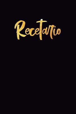 Recetario: Libreta a rayas pequeña, libro de recetas en blanco para escribir. Regalo original perfecto para mujer, hombre. Para c Paperback Createspace Independent Publishing Platform