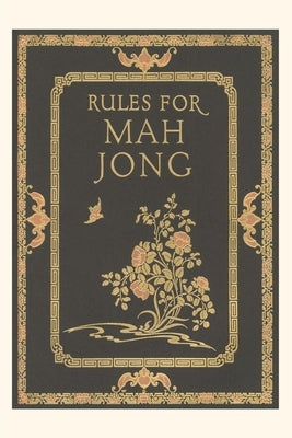 Vintage Journal Rules for Mah Jong Paperback Found Image Press