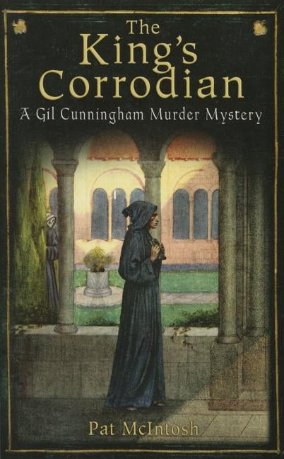Paperback of The King's Corrodian by Constable Fiction, featuring a dark, illustrated cover with medieval-themed artwork.