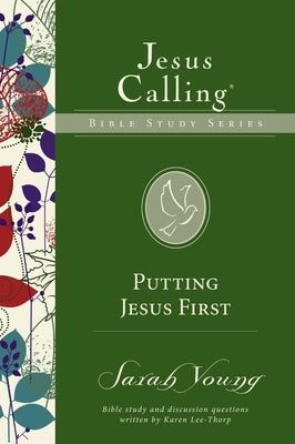 Paperback book titled "Putting Jesus First" by HarperChristian Resources, with a cover featuring religious imagery.