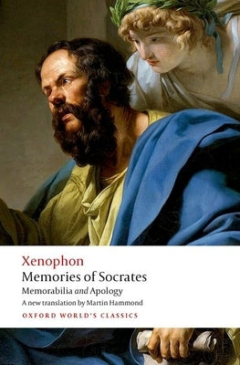 Paperback of Memories of Socrates: Memorabilia and Apology by Oxford University Press, USA, featuring classic philosophical texts and imagery.