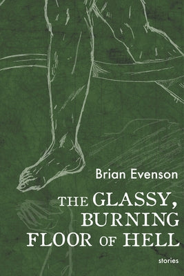 Paperback of "The Glassy, Burning Floor of Hell" by Coffee House Press, featuring abstract cover art on a white background.