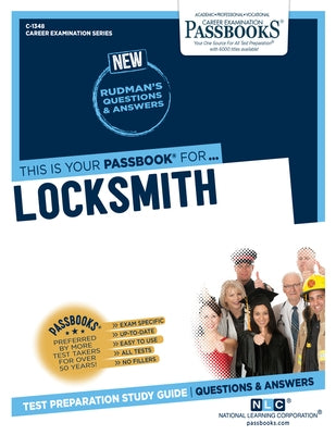 Locksmith (C-1348): Passbooks Study Guidevolume 1348 by National Learning Corporation