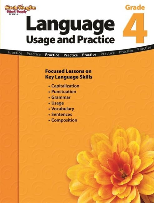Language: Usage and Practice: Reproducible Grade 4 Paperback Steck Vaughn School Supply