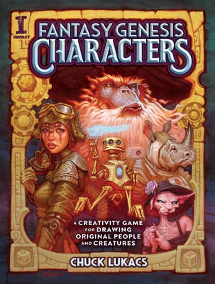 Fantasy Genesis Characters: A Creativity Game for Drawing Original People and Creatures by Lukacs, Chuck