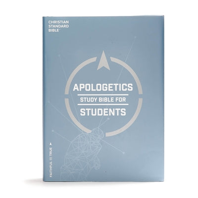 CSB Apologetics Study Bible for Students, Hardcover: Black Letter, Teens, Study Notes and Commentary, Ribbon Marker, Sewn Binding, Easy-To-Read Bible by McDowell, Sean
