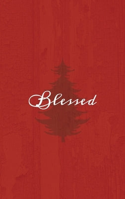 Blessed: A Red Hardcover Decorative Book for Decoration with Spine Text to Stack on Bookshelves, Decorate Coffee Tables, Christ by Murre Book Decor