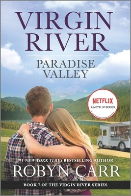 Paperback of Paradise Valley: A Virgin River Novel by Mira Books, showing the book cover with scenic landscape artwork.