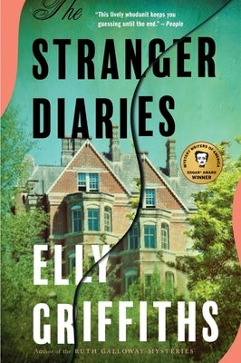Paperback of The Stranger Diaries by Mariner Books, showing the book cover with dark, mysterious artwork.