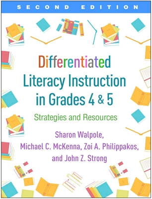 Paperback book titled "Differentiated Literacy Instruction in Grades 4 and 5" by Guilford Publications, showing the front cover.