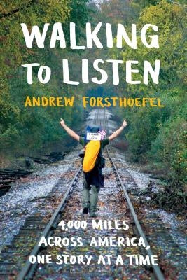 Paperback of "Walking to Listen" by Bloomsbury Publishing, showing the book cover with title and author details.