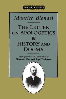 The Letter on Apologetics & History and Dogma Paperback William B. Eerdmans Publishing Company