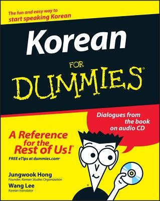 Korean for Dummies [With CD] by Hong, Jungwook