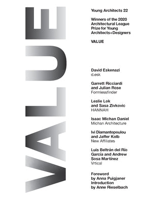 Young Architects 22: Value Paperback Oro Editions