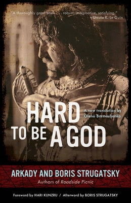 Paperback of "Hard to Be a God" Volume 19 by Chicago Review Press, featuring a cover with dark, detailed artwork.