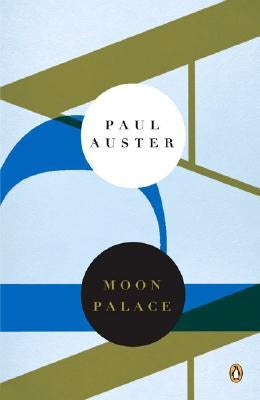 Paperback of Moon Palace by Penguin Books, featuring the book cover with artistic design and title text.