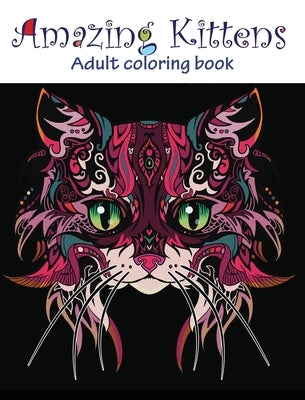 Amazing Kittens: Adult Coloring Book by Design, Blush