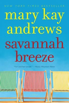 Paperback of Savannah Breeze novel by Harper Paperbacks, showing the front cover with artwork and title.