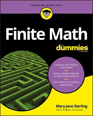 Finite Math for Dummies Paperback For Dummies