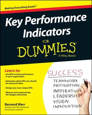 Key Performance Indicators for Dummies Paperback For Dummies