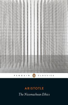 Paperback of The Nicomachean Ethics by Penguin Group, showing the front cover with title and author details.