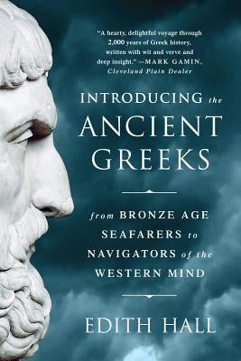 Book cover image of "Introducing the Ancient Greeks" by W. W. Norton & Company, featuring classical Greek artwork and historical imagery.