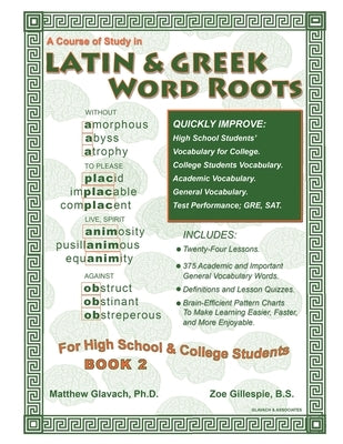 Latin & Greek Word Roots, Book 2 Paperback Independently Published