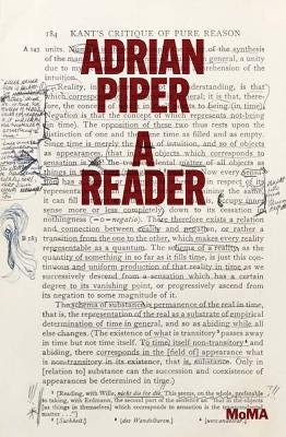Adrian Piper: A Reader by Piper, Adrian