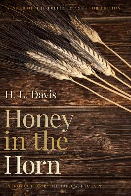 Cover of "Honey in the Horn" book published by Oregon State University Press, featuring vintage-inspired artwork.