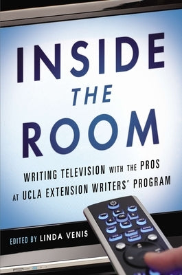 Inside the Room: Writing Television paperback book by Penguin Publishing Group, featuring a cover with a television and writing theme.
