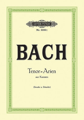 15 Tenor Arias from Cantatas by Bach, Johann Sebastian