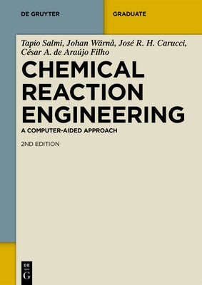 Paperback of Chemical Reaction Engineering by de Gruyter showing the front cover with title and publisher logo.
