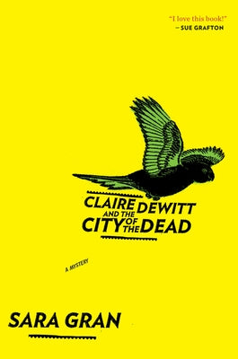 Paperback of Claire DeWitt and the City of the Dead by Harper Paperbacks, featuring the book cover with dark cityscape art.