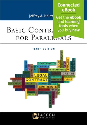 Basic Contract Law for Paralegals: [Connected Ebook] by Helewitz, Jeffrey A.