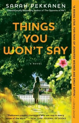 Things You Won't Say Paperback Washington Square Press