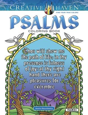 Creative Haven Psalms Coloring Book by Mazurkiewicz, Jessica