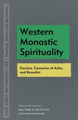 Paperback of Western Monastic Spirituality by Fordham University Press featuring a scholarly book cover with historical religious artwork.