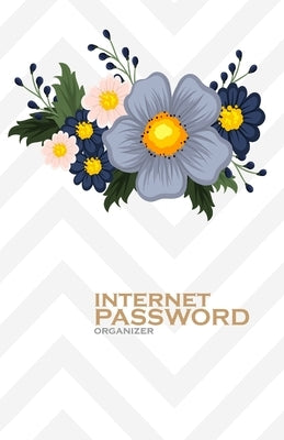 Internet Password Organizer: Flowers (Password Log Book) by P. K., Peter Paker