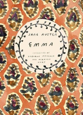 Vintage Classics Emma paperback book by Jane Austen with a classic cover design, featuring elegant typography and soft colors.
