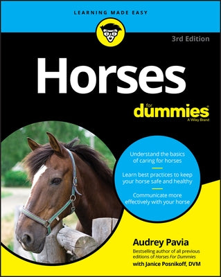 Horses for Dummies by Pavia, Audrey