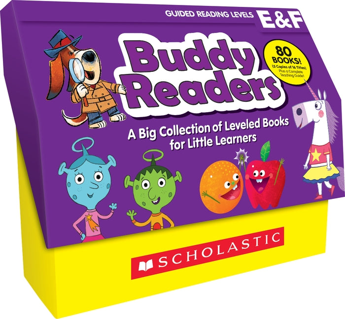 Buddy Readers: Levels E & F (Classroom Set): A Big Collection of Leveled Books for Little Learners Paperback Scholastic Teaching Resources