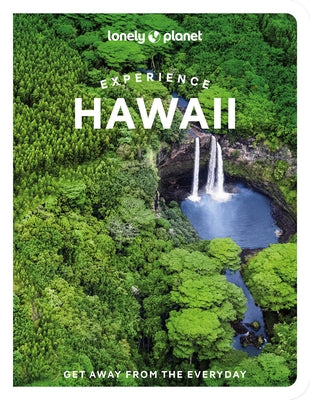 Lonely Planet Experience Hawaii 1 paperback travel guide with colorful Hawaii-themed cover and images of tropical scenery.